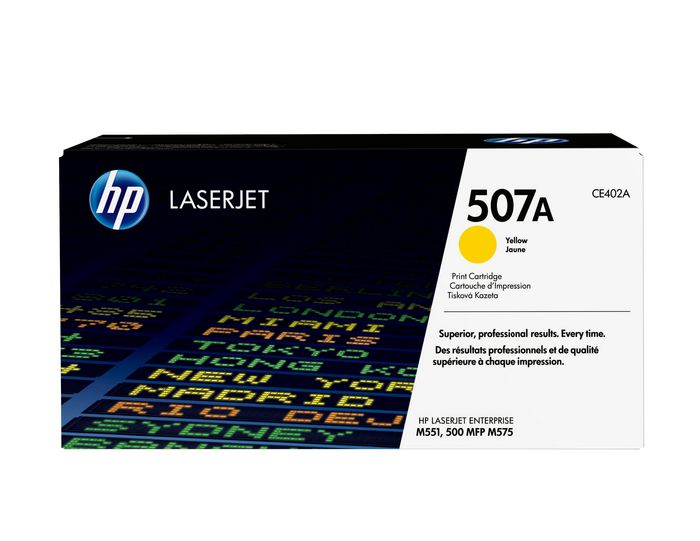 HP 507A Jaune (CE402A) HP 507A Jaune (CE402A)