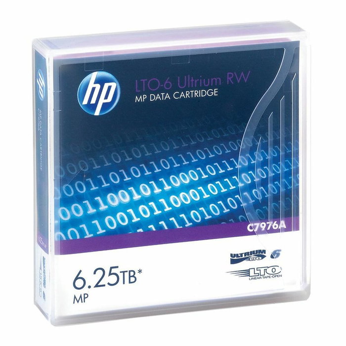 Hewlett Packard Enterprise Cartouche de données LTO-6 Ultrium 6,25 To C7976A