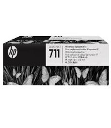HP 711 C1Q10A Tête d'impression DesignJet - noir, jaune, cyan, magenta