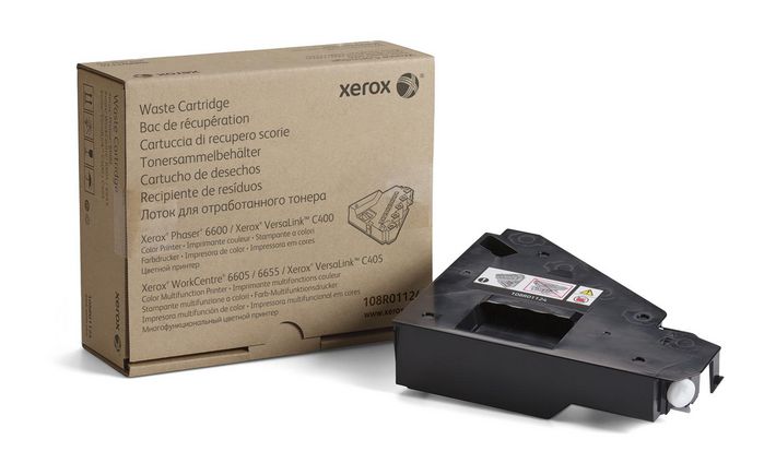 Xerox - Récupérateur de toner usagé pour imprimantes couleur Phaser 6600, WorkCentre 6605/6655 et VersaLink C400/C405 - Capacité 30000 pages Xerox - Récupérateur de toner usagé pour imprimantes couleur Phaser 6600, WorkCentre 6605/6655 et VersaLink C400/C405 - Capacité 30000 pages