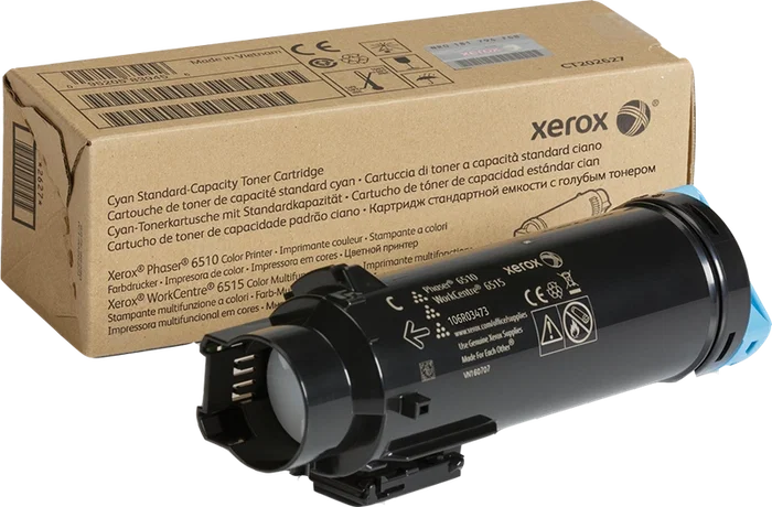 Xerox Cartouche de toner Cyan 106R03473 Capacité standard