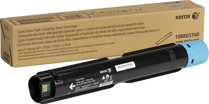 Xerox 106R03740 Cyan Cartouche de toner extra haute capacité