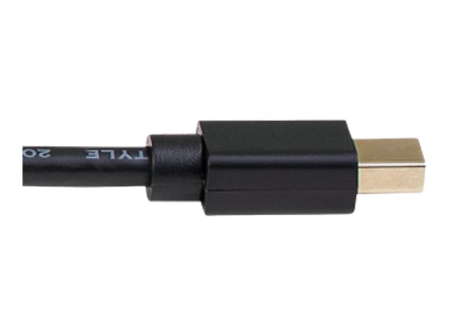Startech MDP2HDEC Adaptateur Mini DisplayPort vers HDMI - 1920x1200, Audio 7.1, Noir