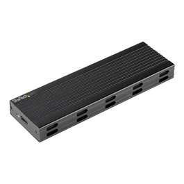 Startech.com Caja USB-C 10Gbps pour NVMe M.2 ou SSD SATA M.2 - Aluminium et Plastique