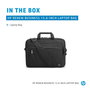 HP Sacoche pour ordinateur portable Renew Business 15,6 pouces - Sacoche anti-RFID avec poche pour traceur Bluetooth en matériaux 100% recyclés et océaniques