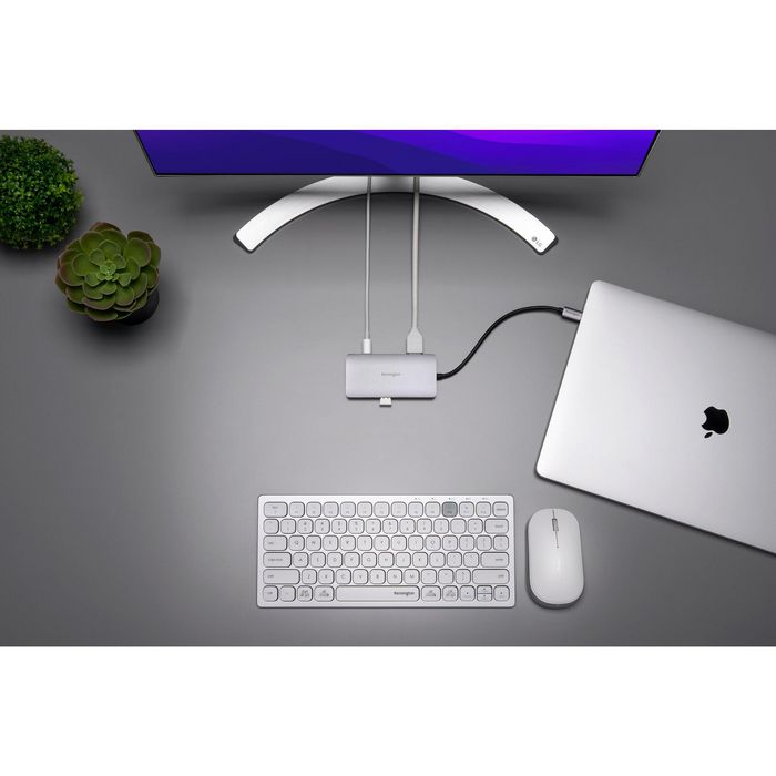 Kensington UH1400P Station d'accueil mobile USB-C 8-en-1 Plug and Play avec port HDMI 4K à 60 Hz, 85W Power Delivery et ports USB-A, compatible Windows, Mac, ChromeOS, iOS, Android Kensington UH1400P Station d'accueil mobile USB-C 8-en-1 Plug and Play avec port HDMI 4K à 60 Hz, 85W Power Delivery et ports USB-A, compatible Windows, Mac, ChromeOS, iOS, Android