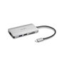 Kensington UH1400P Station d'accueil mobile USB-C 8-en-1 Plug and Play avec port HDMI 4K à 60 Hz, 85W Power Delivery et ports USB-A, compatible Windows, Mac, ChromeOS, iOS, Android
