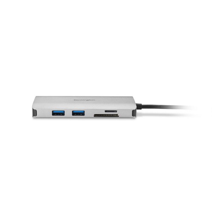 Kensington UH1400P Station d'accueil mobile USB-C 8-en-1 Plug and Play avec port HDMI 4K à 60 Hz, 85W Power Delivery et ports USB-A, compatible Windows, Mac, ChromeOS, iOS, Android
