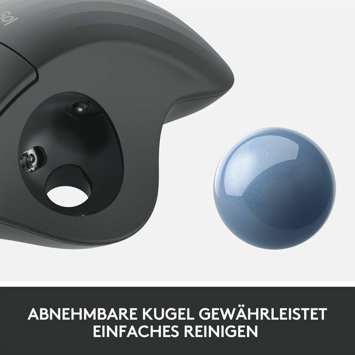 Logitech ERGO M575 Wireless Trackball for Business - Graphite