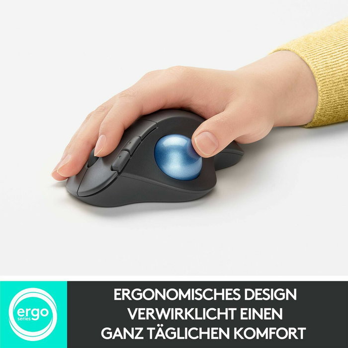 Logitech ERGO M575 Wireless Trackball for Business - Graphite