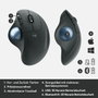 Logitech ERGO M575 Wireless Trackball for Business - Graphite