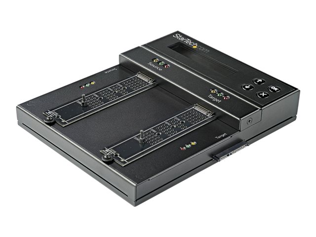 StarTech.com Duplicateur Cloneur Disque Dur SSD M.2 SATA Autonome - Clonage et Effacement Sécurisé - Portable