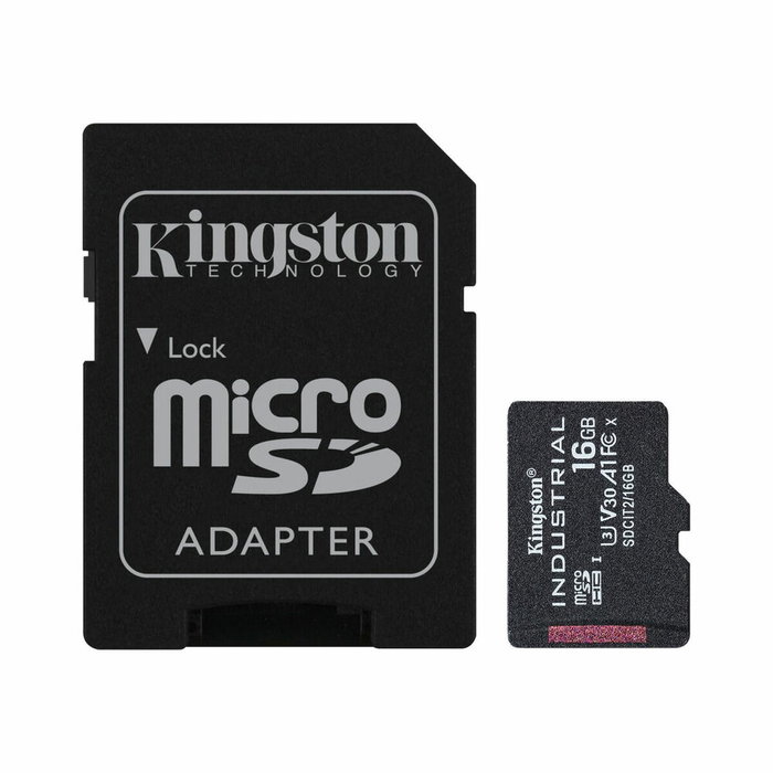 Carte Mémoire Micro SD avec Adaptateur Kingston SDCIT/16GB 16GB 16 GB