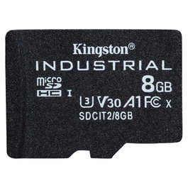 Kingston Industrial microSDHC 8 Go UHS-I U3 V30 A1