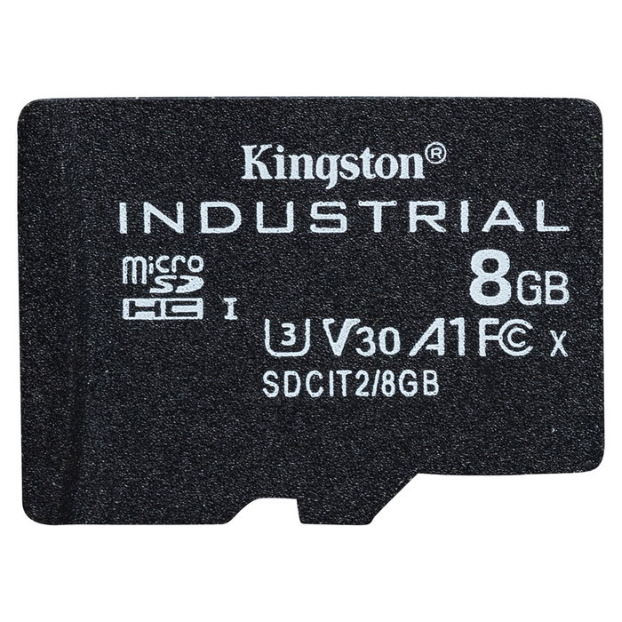 Kingston Industrial microSDHC 8 Go UHS-I U3 V30 A1 Kingston Industrial microSDHC 8 Go UHS-I U3 V30 A1