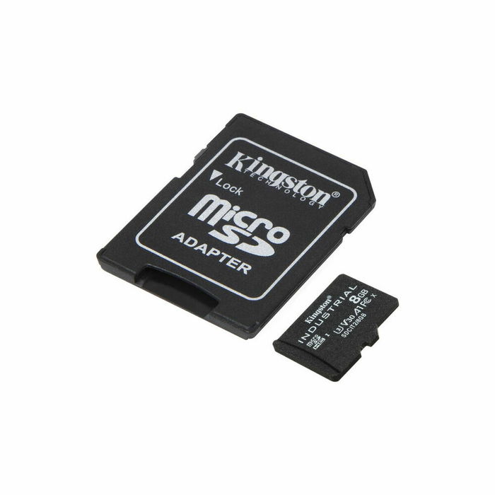 Carte Mémoire Micro SD avec Adaptateur Kingston Industrial