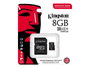 Kingston Industrial microSDHC 8GB UHS-I U3 V30 A1 Carte Mémoire Micro Secure Digital Haute Durabilité