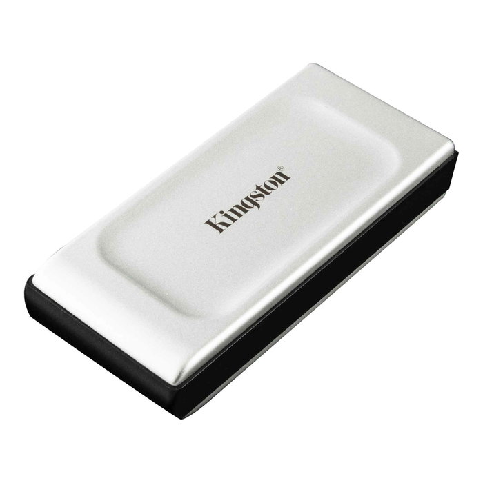 Kingston XS2000 SSD Externe 2 To USB 3.2 Gen 2x2 Noir et Argent Kingston XS2000 SSD Externe 2 To USB 3.2 Gen 2x2 Noir et Argent