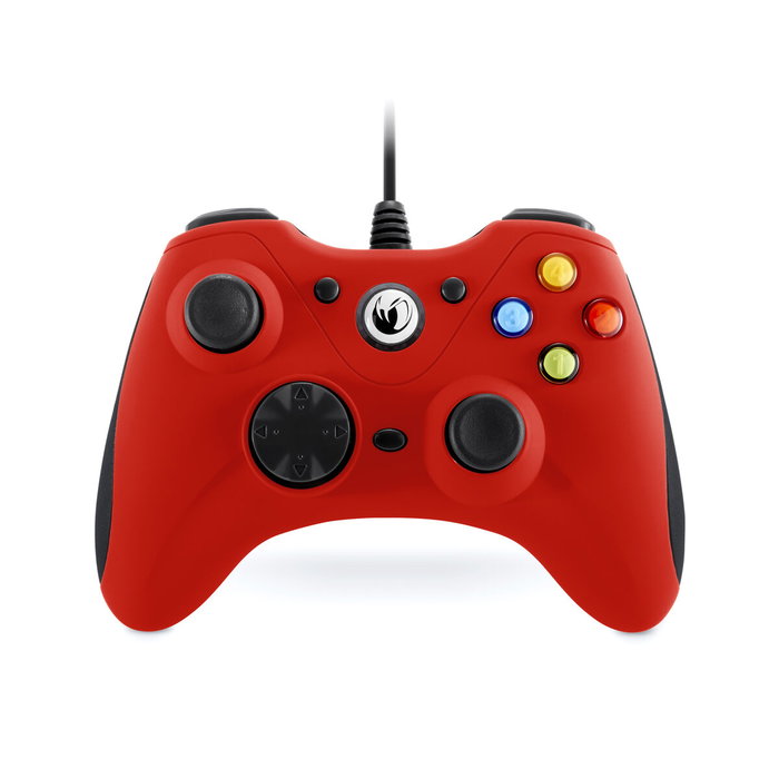 Nacon PCGC-100RED Manette de jeu filaire USB Noir et Rouge