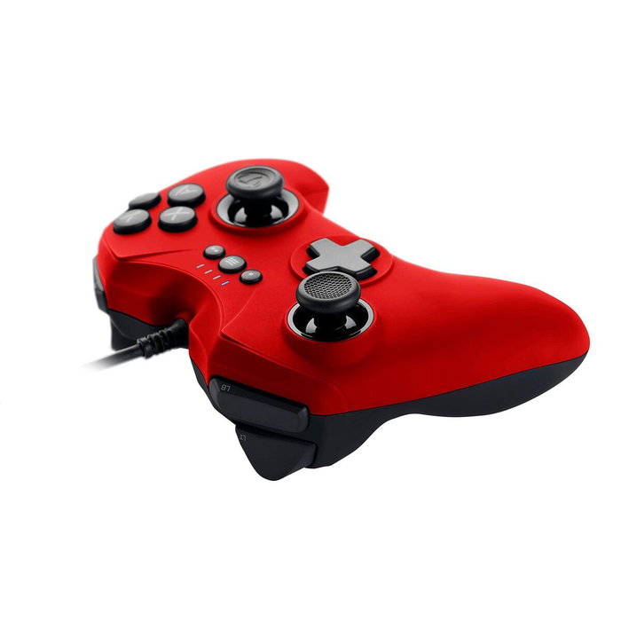 Nacon PCGC-100RED Manette de jeu filaire USB Noir et Rouge