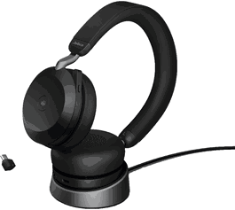Jabra EV752B8 (27599-999-889) Casque avec Micro - Noir