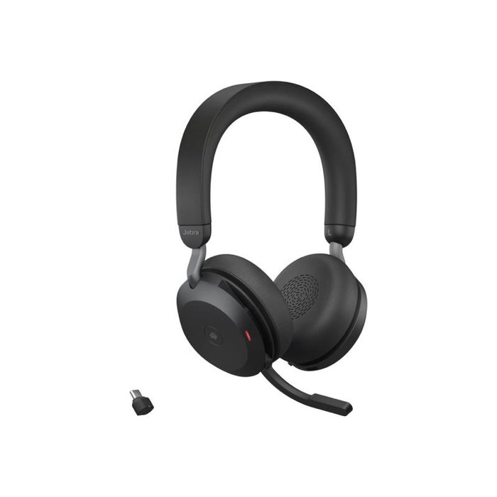 Jabra Evolve2 75 Casque sans fil Bluetooth avec réduction de bruit active, 27599-999-899