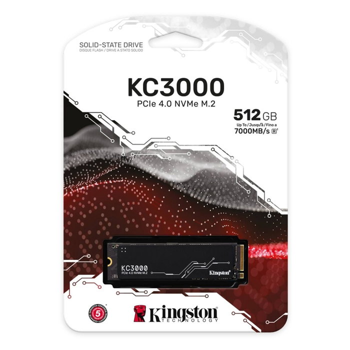 Disque dur Kingston KC3000 512 GB SSD