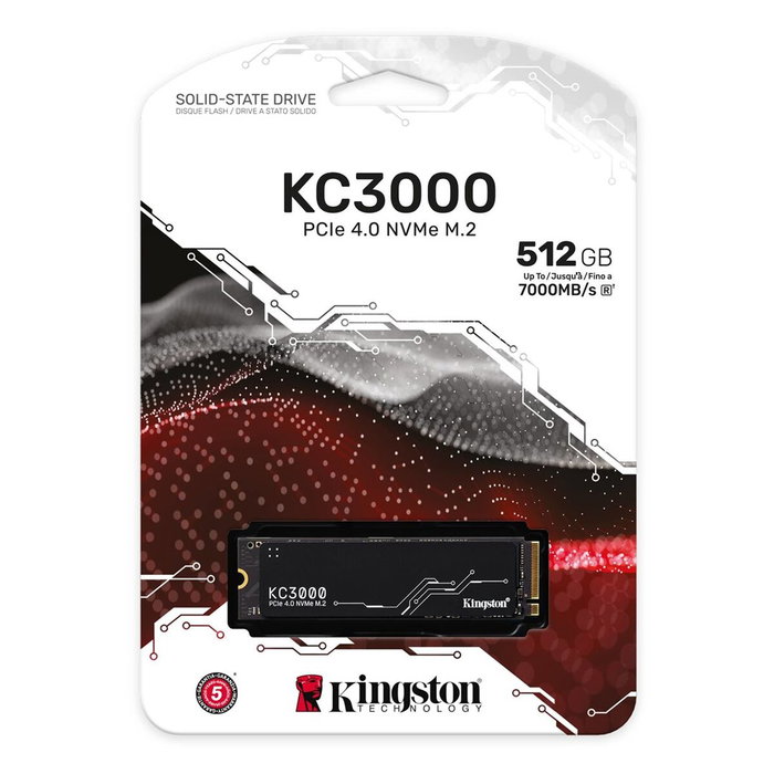 Disque dur Kingston KC3000 512 GB SSD