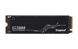 Kingston KC3000 SSD NVMe PCIe 4.0 M.2 2280 - 512 Go - Jusqu'à 7 000 Mo/s - NAND 3D TLC - Avec dissipateur de chaleur
