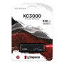 Kingston KC3000 512 Go SSD M.2 NVMe