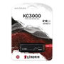 Kingston KC3000 SSD Interne 512 Go M.2 PCI Express 4.0 NVMe Disque SSD