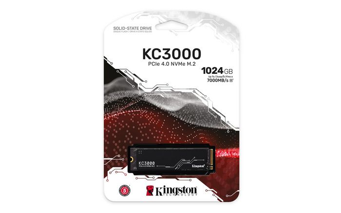 Kingston KC3000 SSD Interne 1 To M.2 NVMe PCIe 4.0 Kingston KC3000 SSD Interne 1 To M.2 NVMe PCIe 4.0
