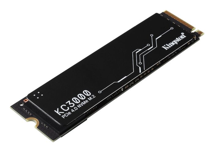 Kingston KC3000 SSD interne 2048 Go (2 To) M.2 2280 PCIe 4.0 NVMe pour applications intensives, gaming et création de contenu