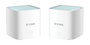D-Link Système Wi-Fi 6 Mesh M15 (Pack de 2) - Routeur Dual Band AX1500, Couverture jusqu'à 370 m², IA, WPA3, MU-MIMO, OFDMA, Contrôle Parental, Port Gigabit LAN