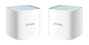 D-Link EAGLE PRO AI M15 M15-2 Système Mesh Wi-Fi 6, Pack de 2, Blanc