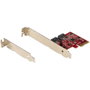 Startech Carte PCIe SATA III 2 Ports 6 Gbps ASM1062R Low Profile avec RAID - 2P6 gr