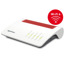 AVM FRITZ!Box 7590 AX Routeur Wi-Fi 6 Gigabit avec DECT et USB, Blanc (20002999)