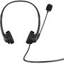 Casques avec Microphone HP Wired USB Headset Noir