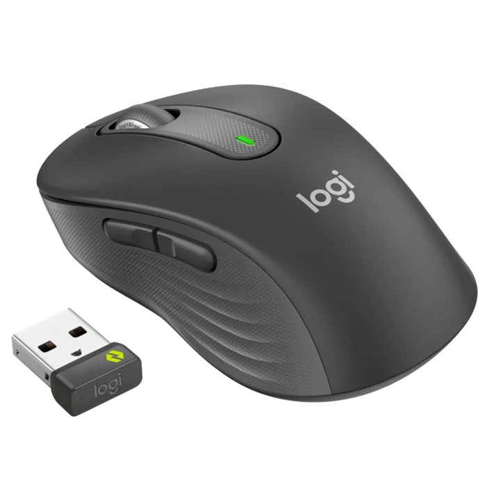 Logitech Signature M650 for Business Souris Sans Fil Graphite (Taille M)