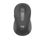 Logitech Signature M650 for Business - Souris sans fil Bluetooth et Logi Bolt - Capteur 4000 DPI - SilentTouch - 2 ans d'autonomie - Graphite