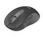 Logitech Signature M650 for Business - Souris sans fil Bluetooth et Logi Bolt - Capteur 4000 DPI - SilentTouch - 2 ans d'autonomie - Graphite