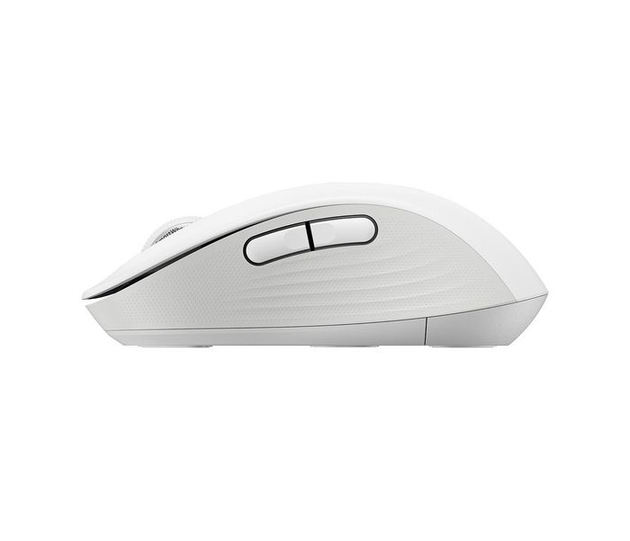 Logitech Signature M650 L - Souris sans fil Logi Bolt / Bluetooth, Silencieuse, 5 boutons, SmartWheel, 24 mois pile AA, pour mains grandes, blanc cassé