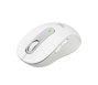 Logitech Signature M650 L - Souris sans fil Logi Bolt / Bluetooth, Silencieuse, 5 boutons, SmartWheel, 24 mois pile AA, pour mains grandes, blanc cassé