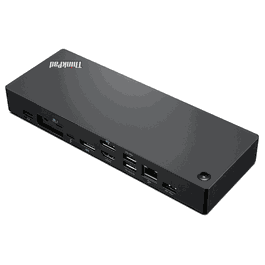 Lenovo Station d'accueil USB-C 40B00300EU Noir pour ordinateur portable