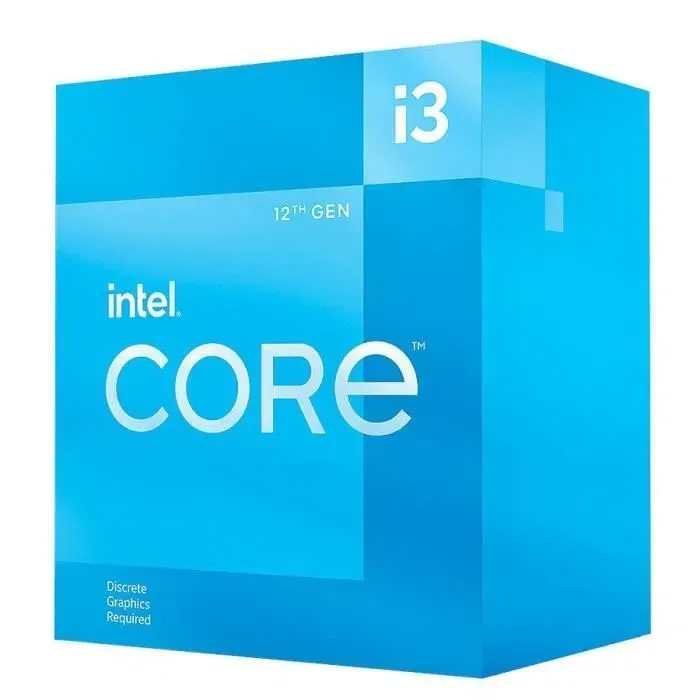 Intel Core i3-12100F - Processeur (BX8071512100F) - 4.30 GHz Turbo, 12 Mo de Cache, Socket LGA1700 - Sans graphique intégré Intel Core i3-12100F - Processeur (BX8071512100F) - 4.30 GHz Turbo, 12 Mo de Cache, Socket LGA1700 - Sans graphique intégré