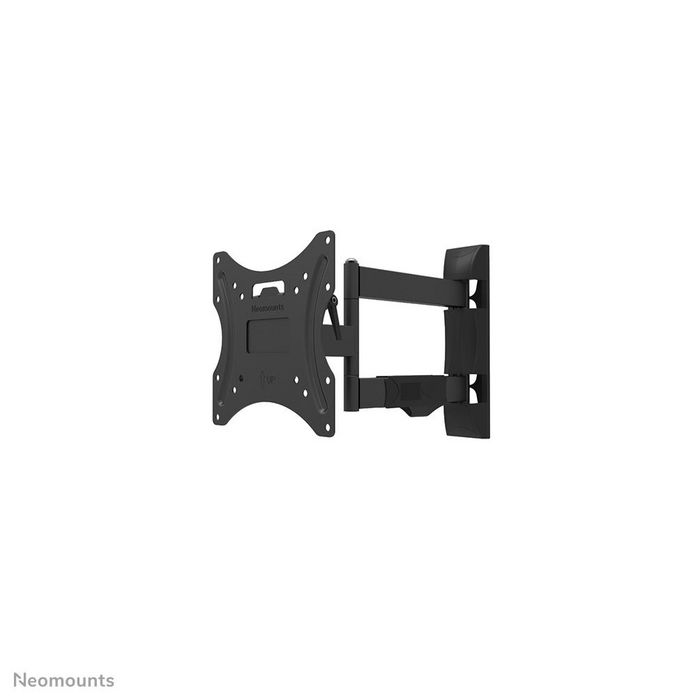 Neomounts WL40-550BL12 Support Mural TV Orientable pour Écran 32 à 55 Pouces, Compatible VESA 100x100 à 200x200 mm, Inclinaison et Pivot, Gestion des Câbles, Noir