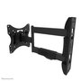 Neomounts WL40-550BL12 Support Mural TV Orientable pour Écran 32 à 55 Pouces, Compatible VESA 100x100 à 200x200 mm, Inclinaison et Pivot, Gestion des Câbles, Noir