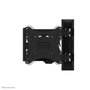 Neomounts WL40-550BL12 Support Mural TV Orientable pour Écran 32 à 55 Pouces, Compatible VESA 100x100 à 200x200 mm, Inclinaison et Pivot, Gestion des Câbles, Noir