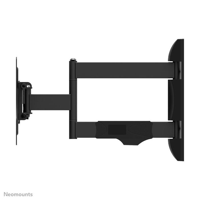 Neomounts WL40-550BL12 Support Mural TV Orientable pour Écran 32 à 55 Pouces, Compatible VESA 100x100 à 200x200 mm, Inclinaison et Pivot, Gestion des Câbles, Noir