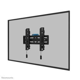Neomounts WL30S-850BL12 Support mural fixe pour télévision/écran plat 24 à 65 pouces, VESA 200x200, charge 40 kg, système magnétique pull & release - Noir